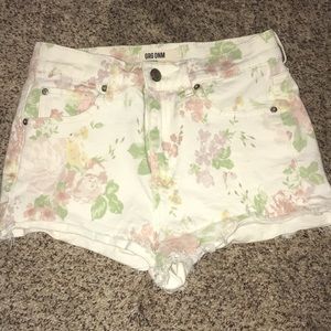 Floral shorts